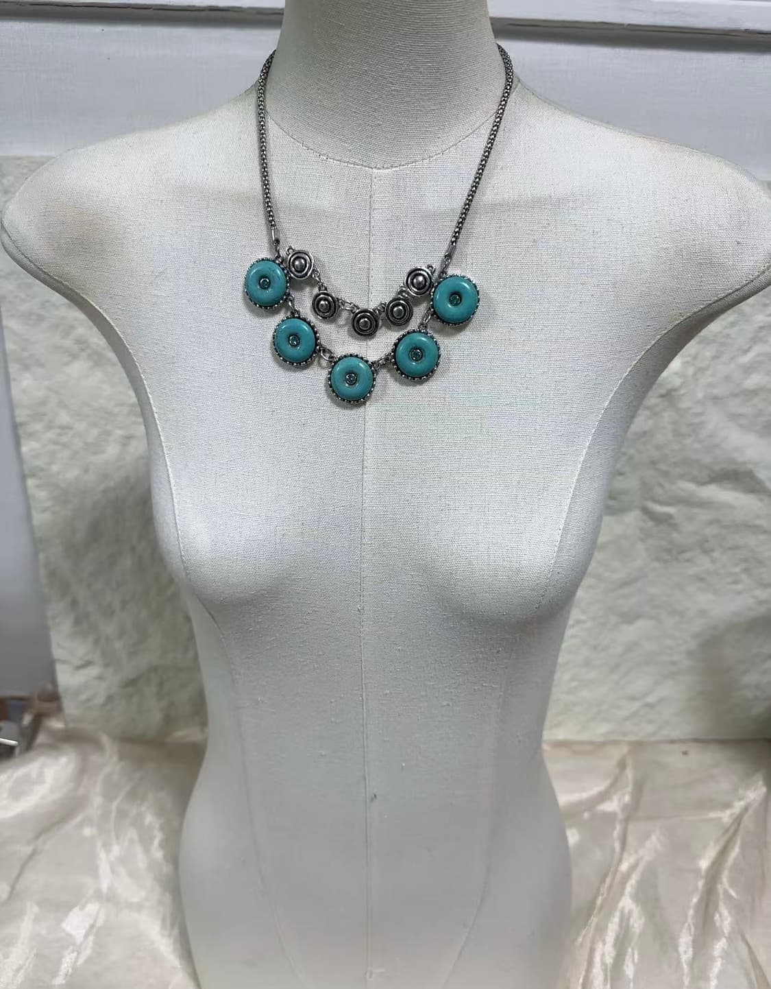 빈티지 터키석 목걸이 상품이미지1
