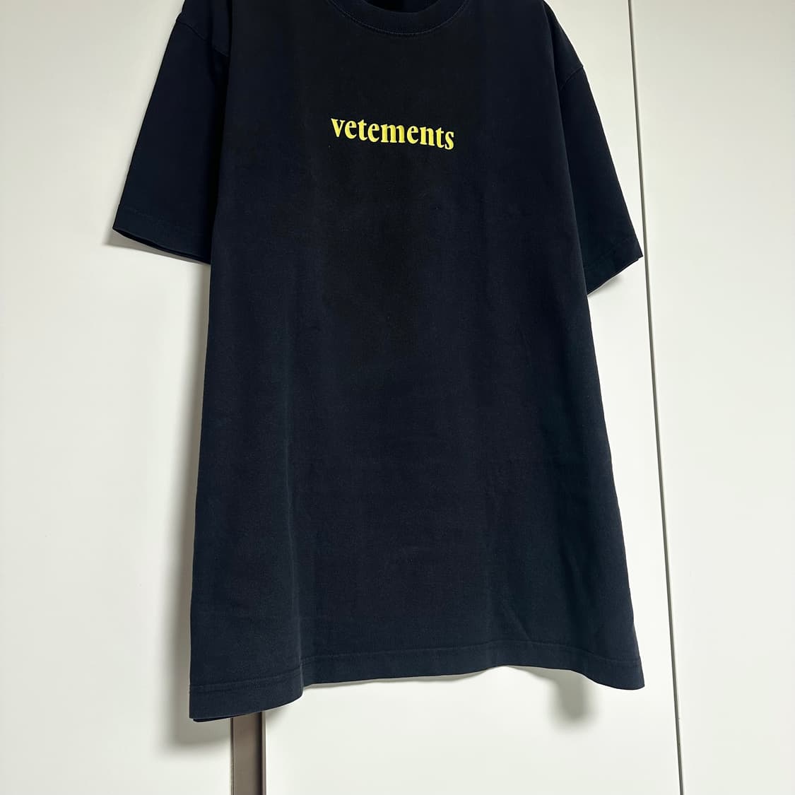 베르멍 로고 바코드 반팔 티셔츠 L사이즈 상품이미지4