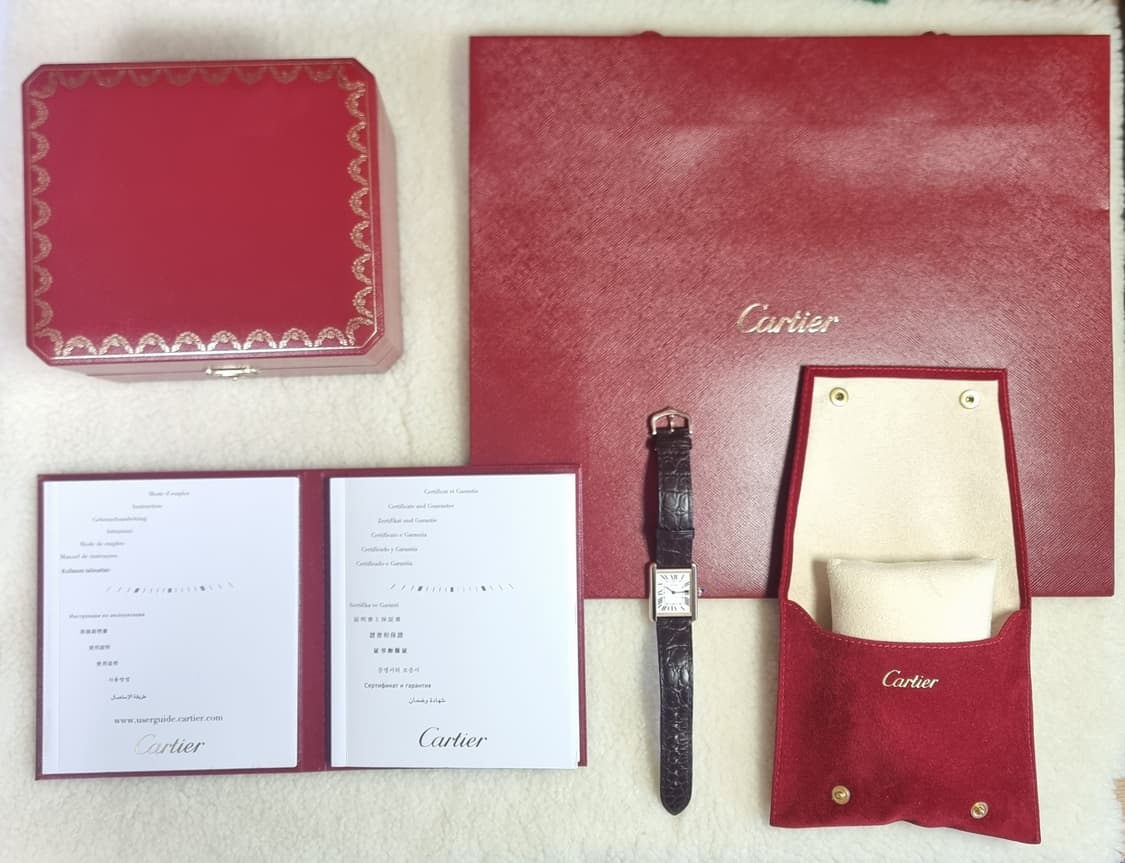 [신세계 강남점 보증서] 까르띠에 탱크솔로 18K 로즈골드 SM 남여공용 상품이미지10