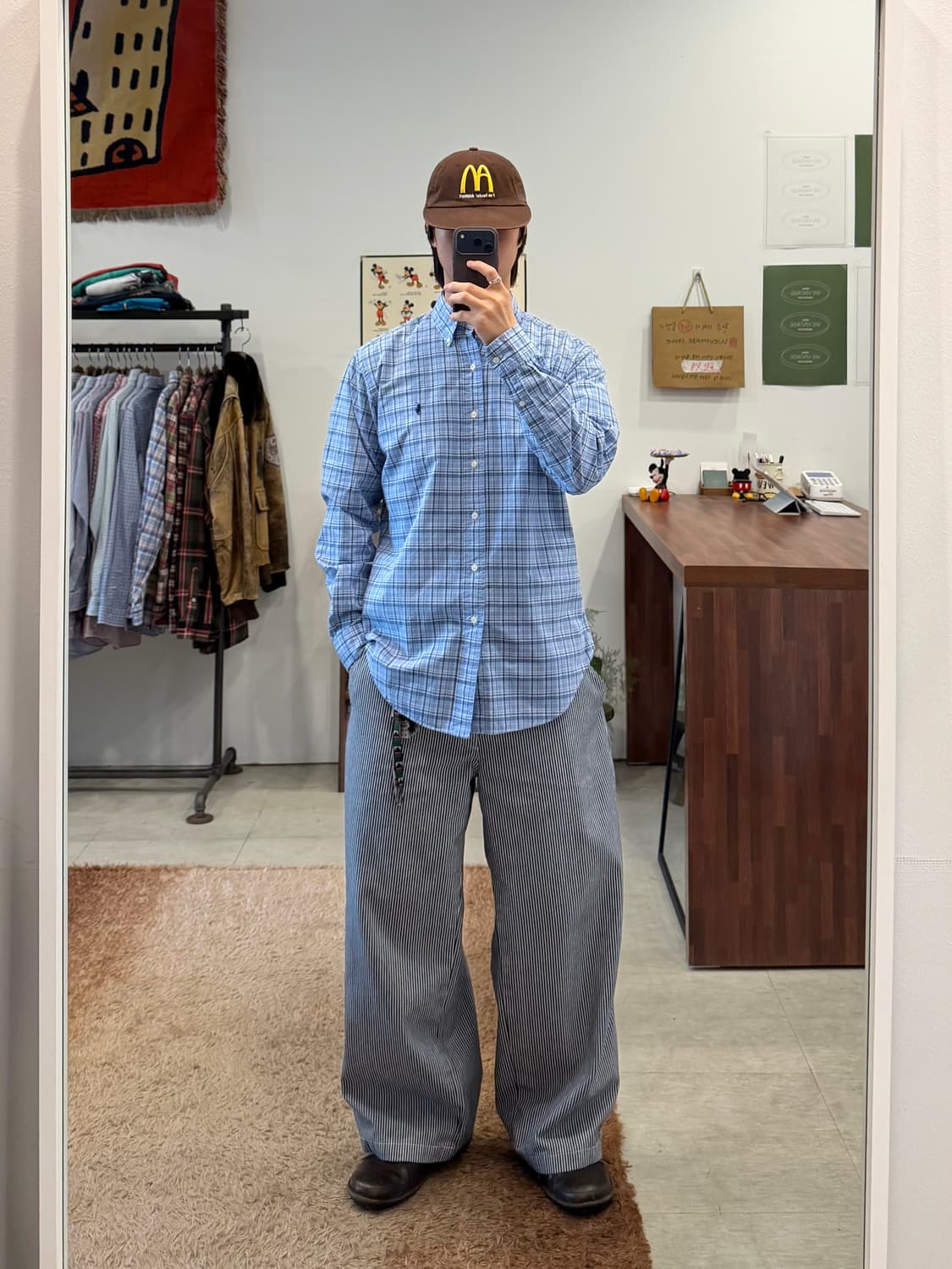 Polo RL 폴로 랄프로렌 Classic Fit 체크 셔츠 상품이미지2