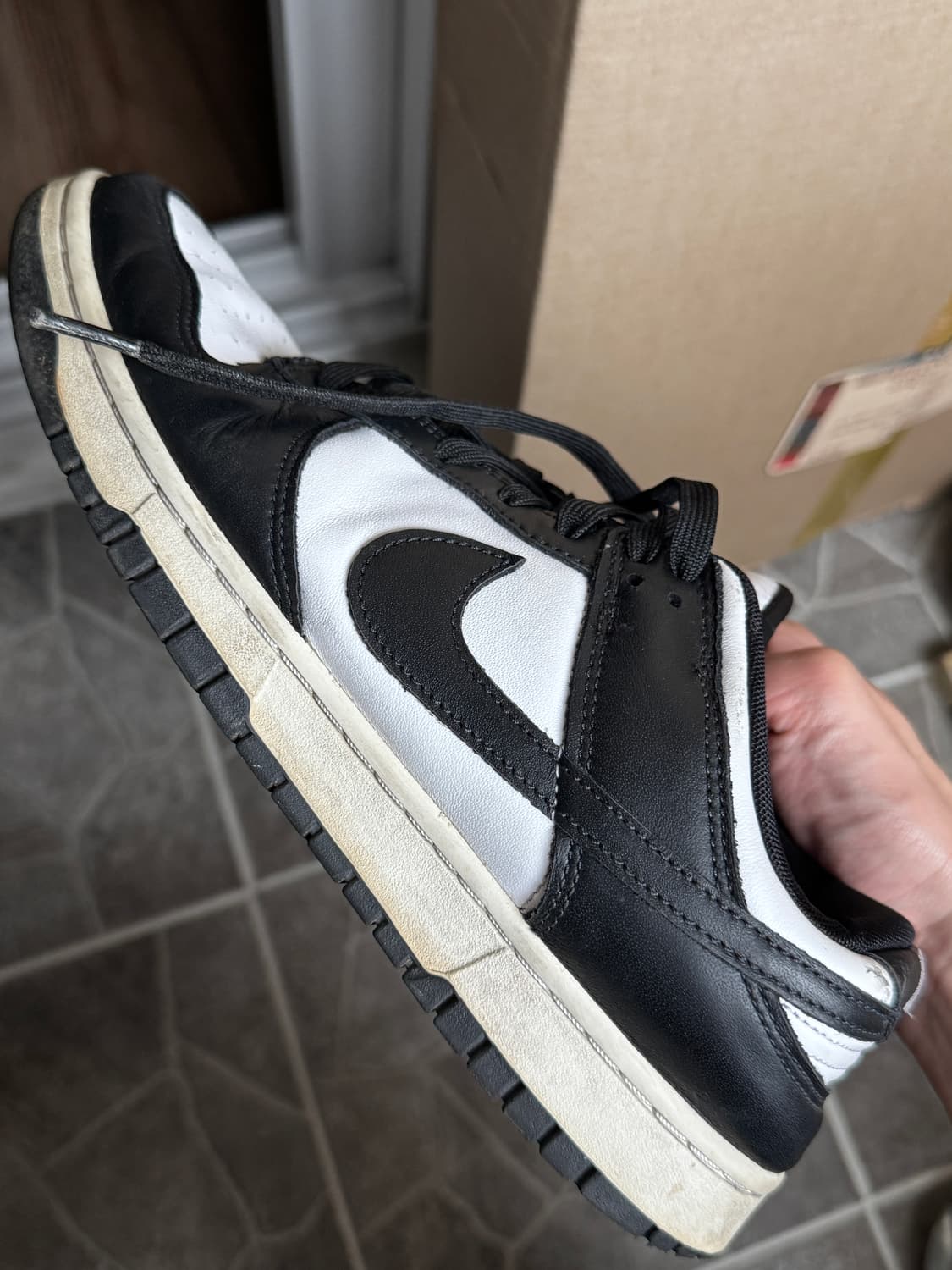 (280)나이키 덩크 로우 범고래 레트로 블랙 상품이미지1