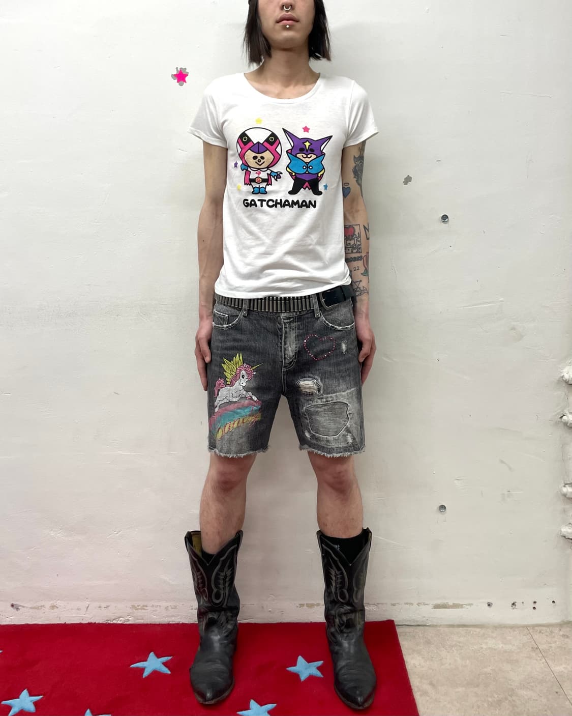 cute alien T-shirt  상품이미지2