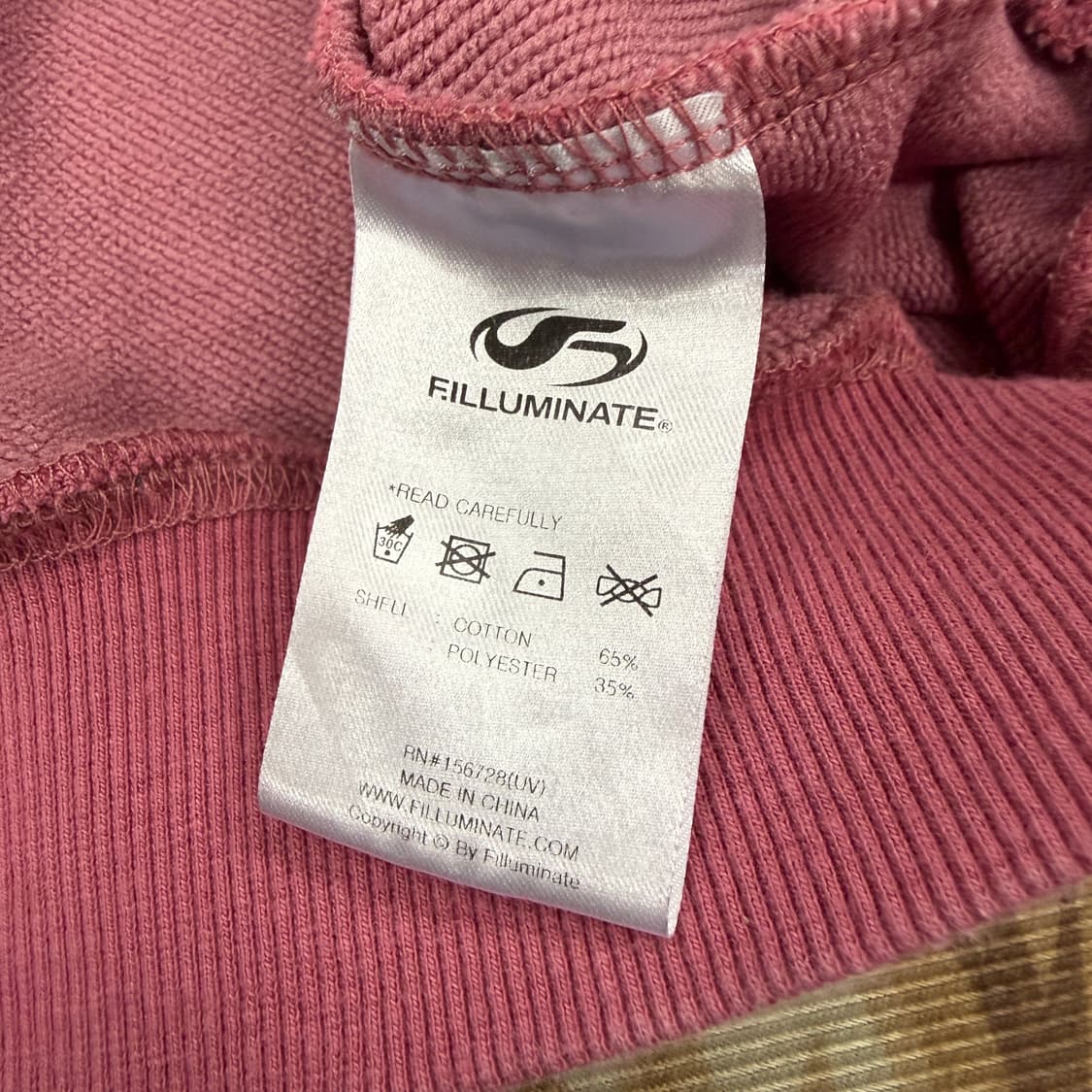 (S)필루미네이트 투톤 후드티셔츠(블랙,핑크) 상품이미지3