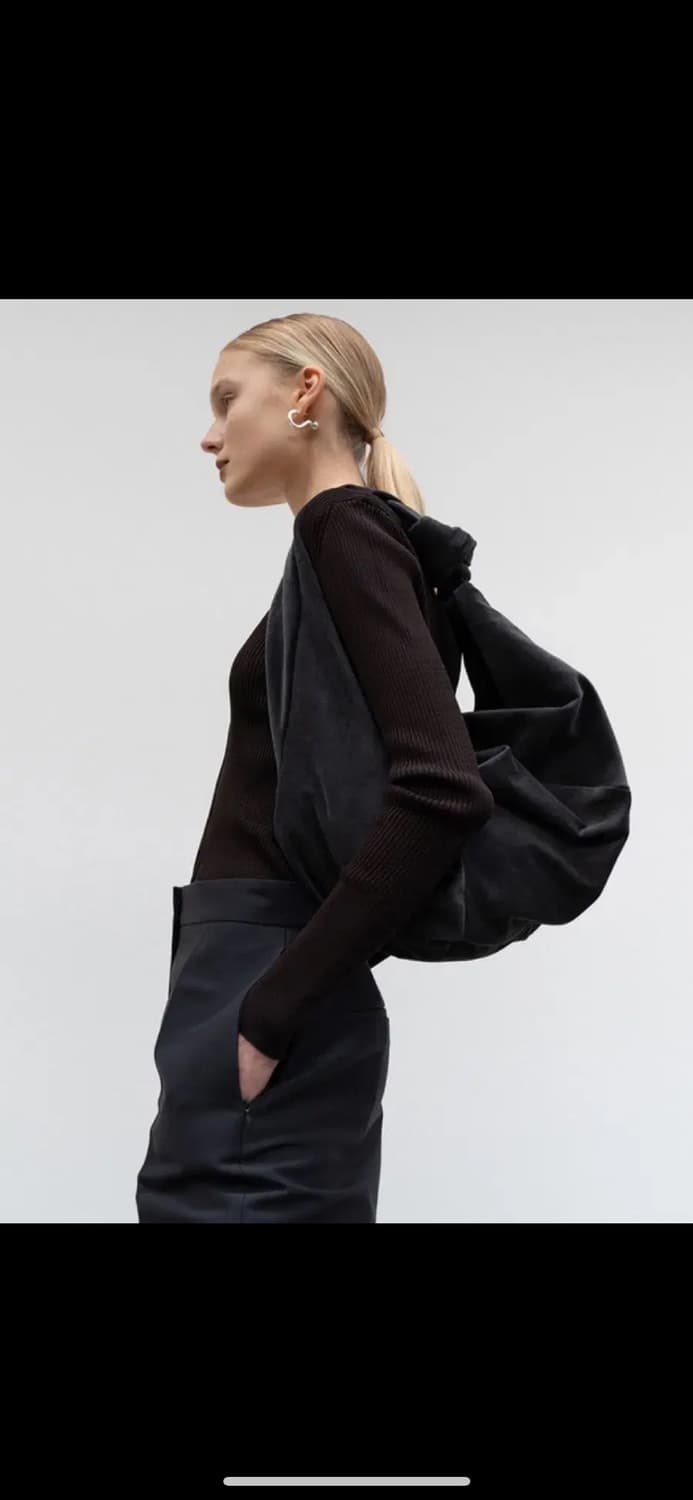 로우클래식 lowclssic knot bag 그레이 상품이미지1