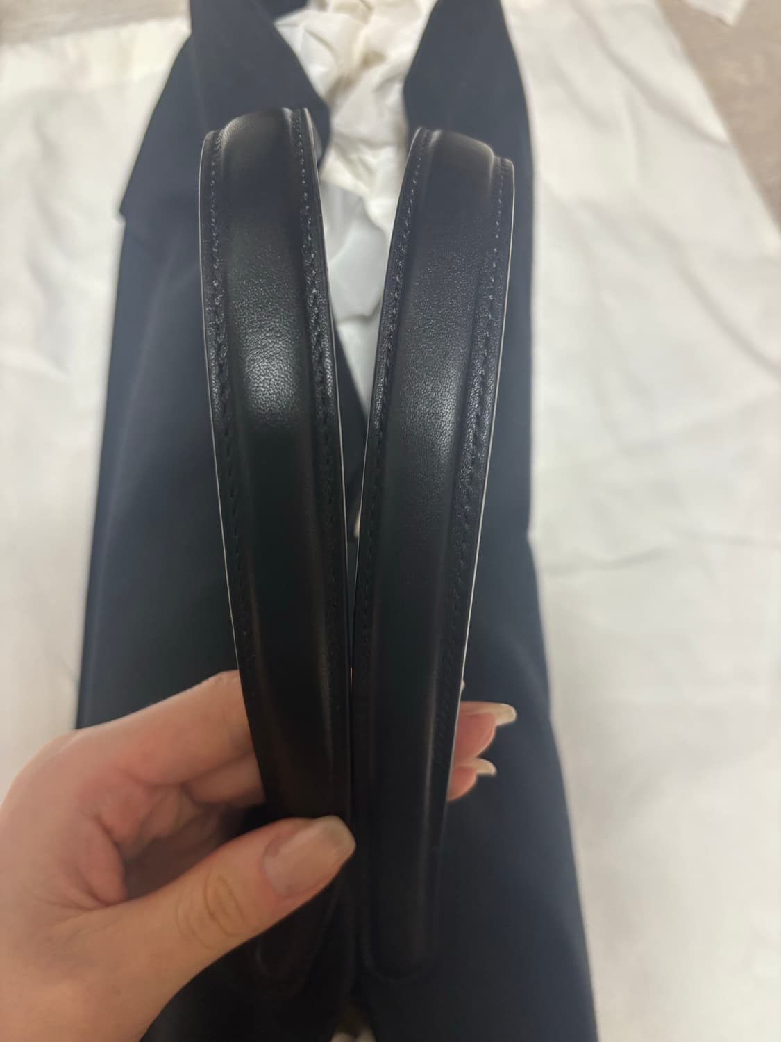 The row 더로우 코튼 아이다호백 블랙 정품 상품이미지6