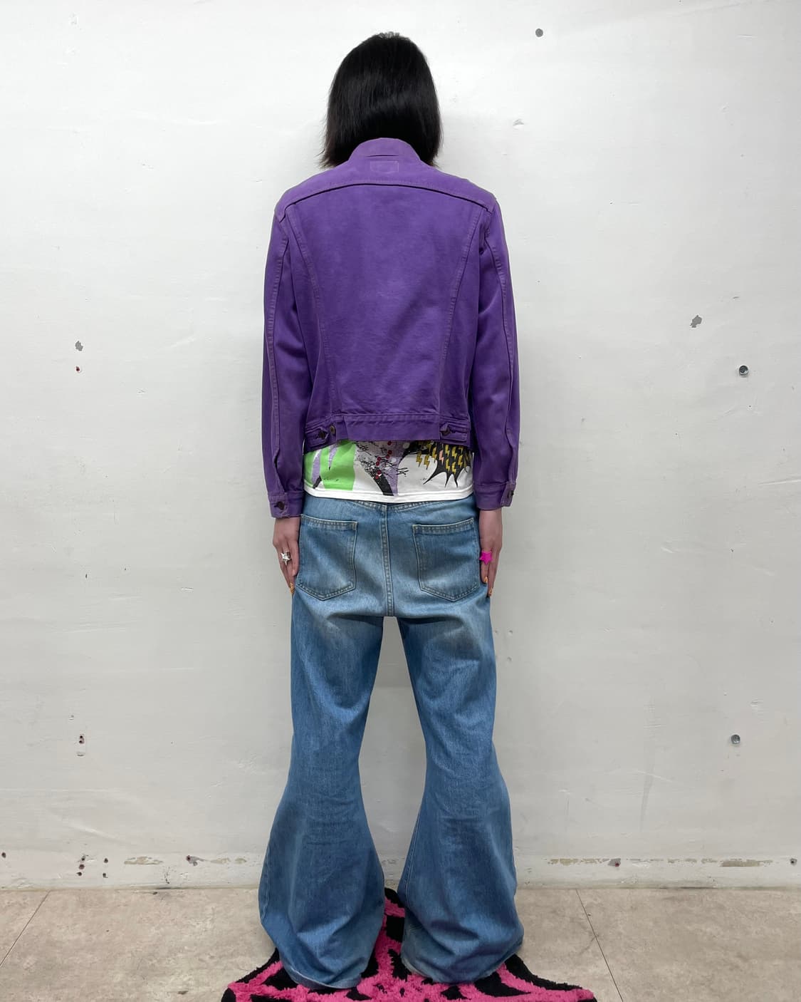 Levi's Purple Denim Jacket 상품이미지5