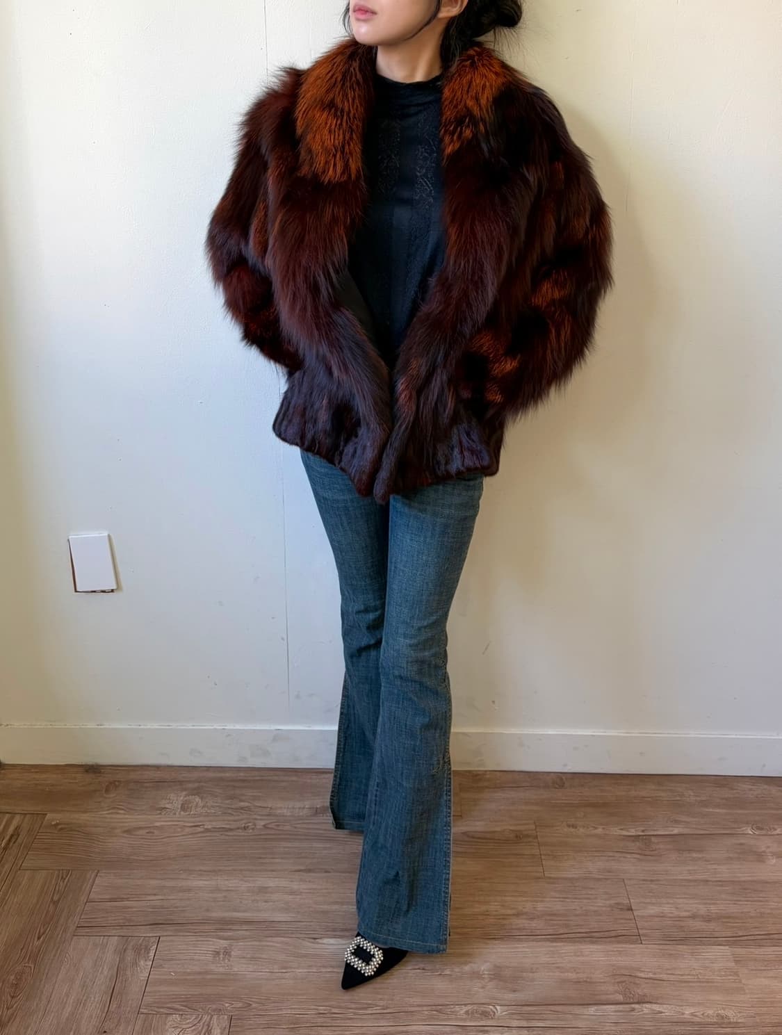 SAGA FOX 폭스 퍼 자켓 상품이미지4