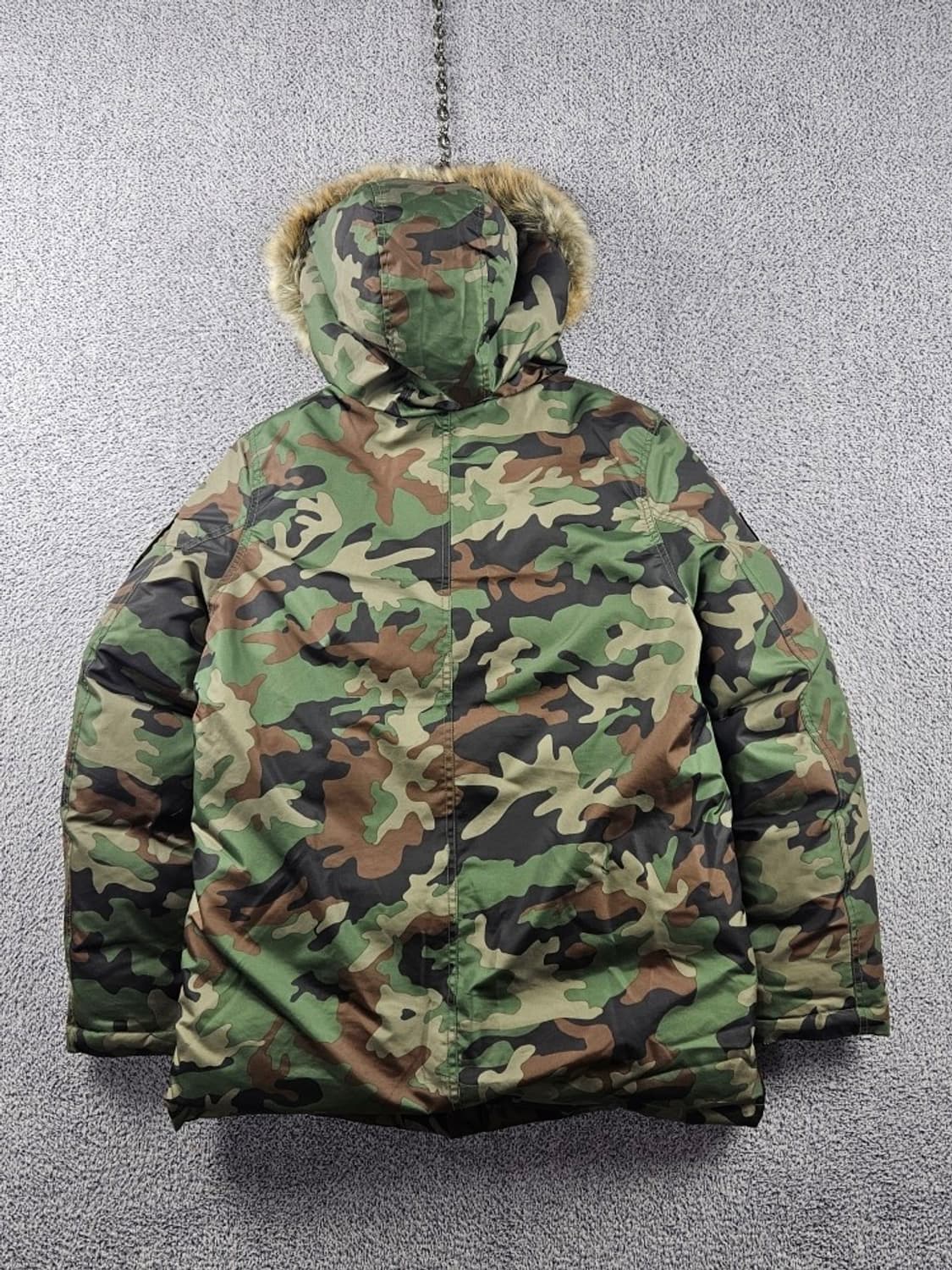 폴로랄프로렌 카모플라쥬 퍼후드 패딩 자켓 ( XL ) / 10711 상품이미지3