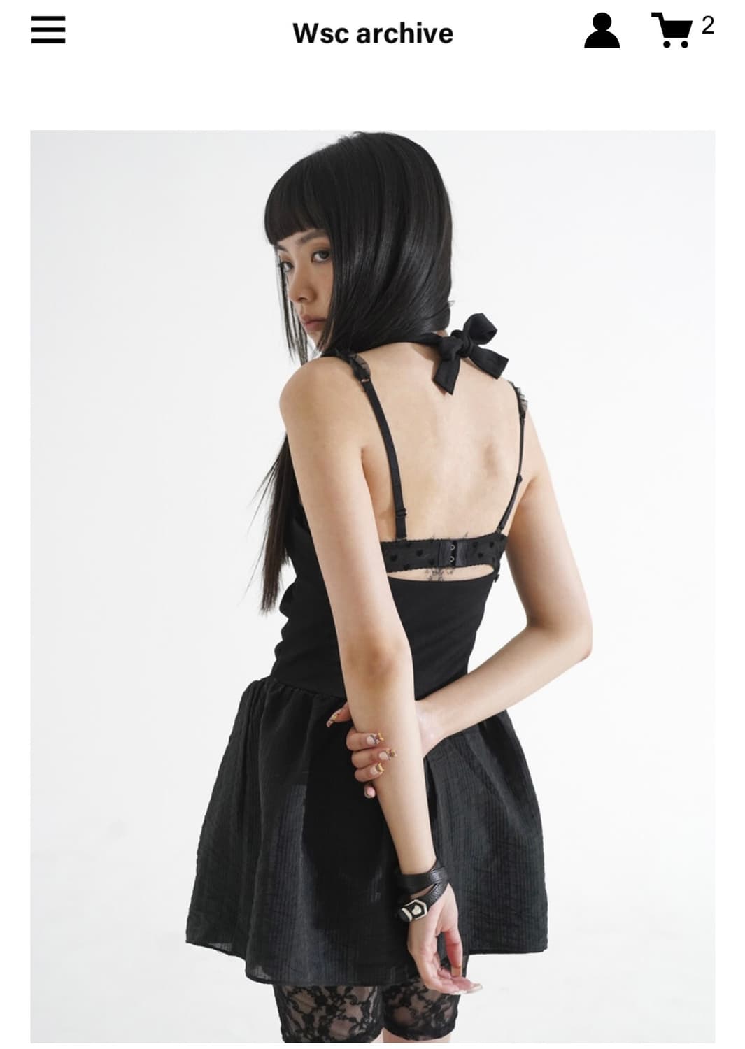 wsc 아카이브 Shell line 3-way dress 001 상품이미지1