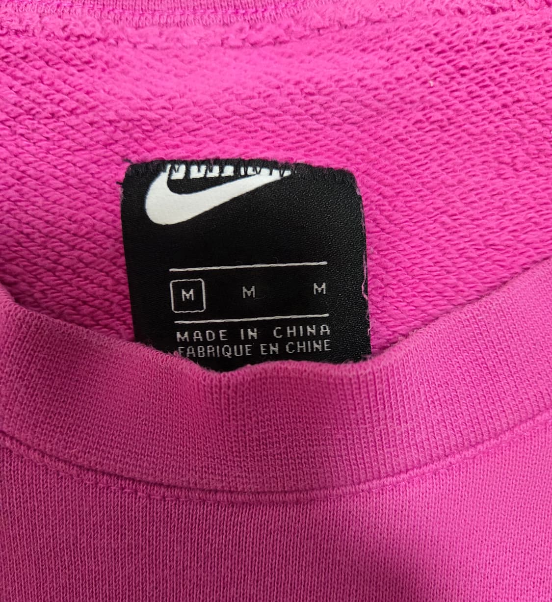 나이키 nsw 크루넥 스웻셔츠 핑크 상품이미지4