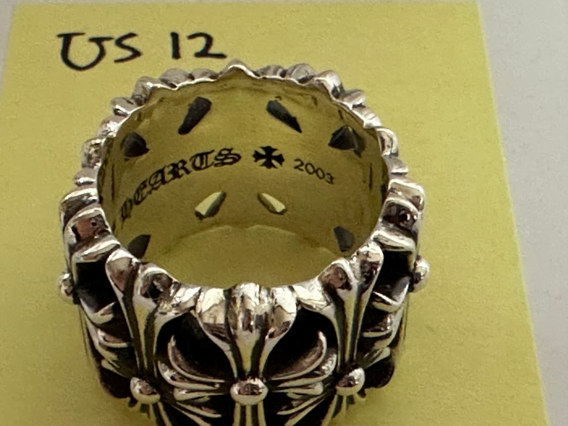 크롬하츠 세메터리 라운드링 us12 상품이미지4