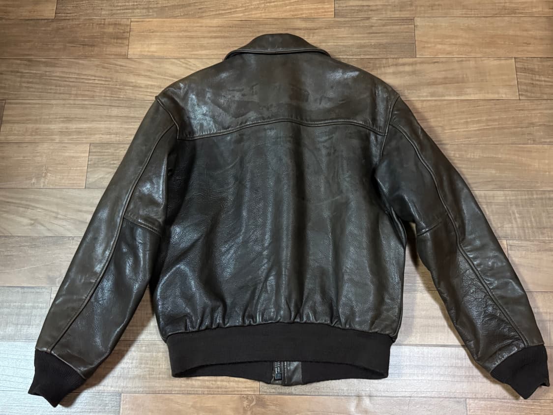 아비렉스 A-2 가죽자켓 / 밀스펙 / MADE IN USA 상품이미지6
