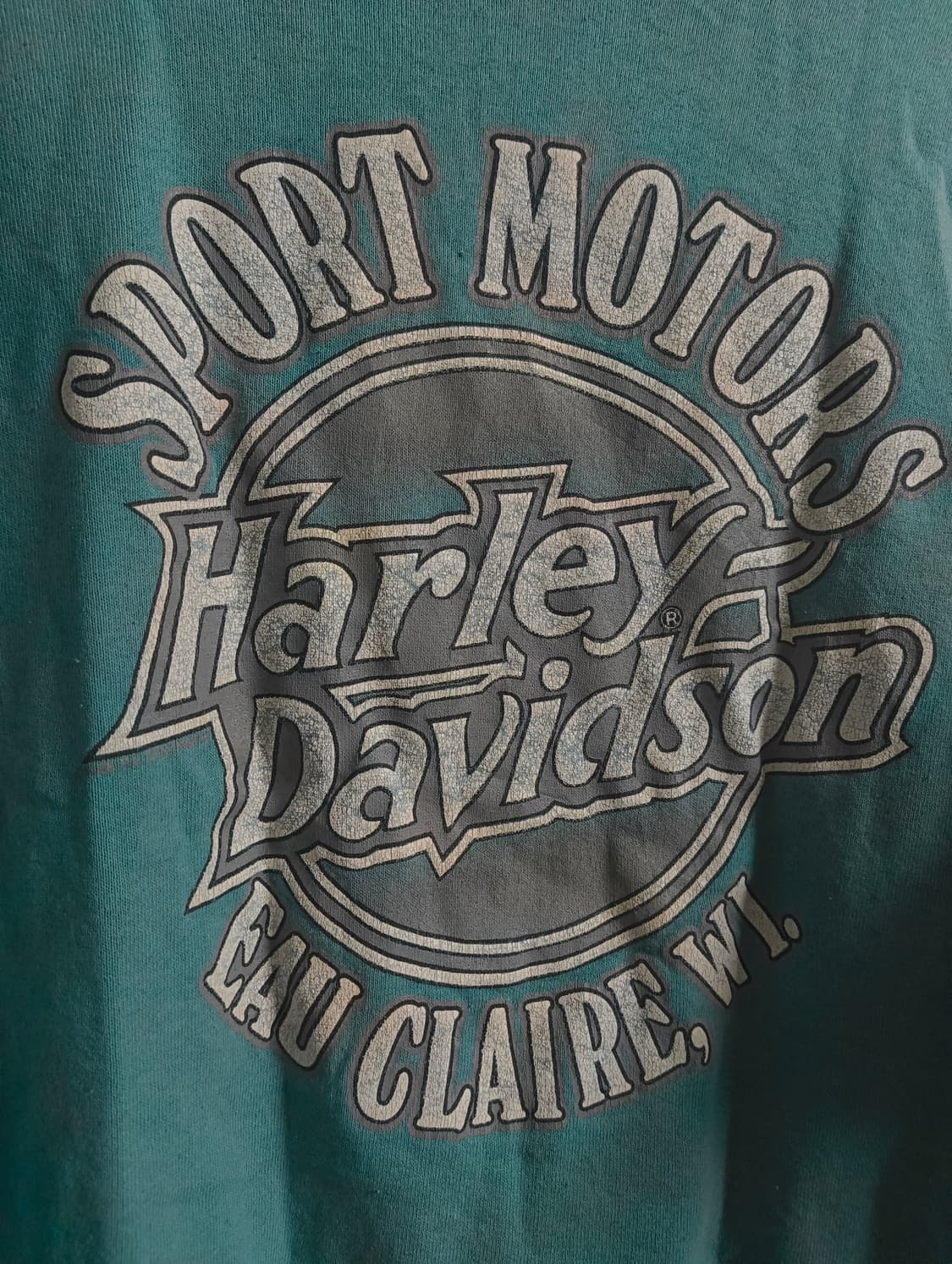 90s 할리데이비슨 스웻셔츠 민트 xl 상품이미지6