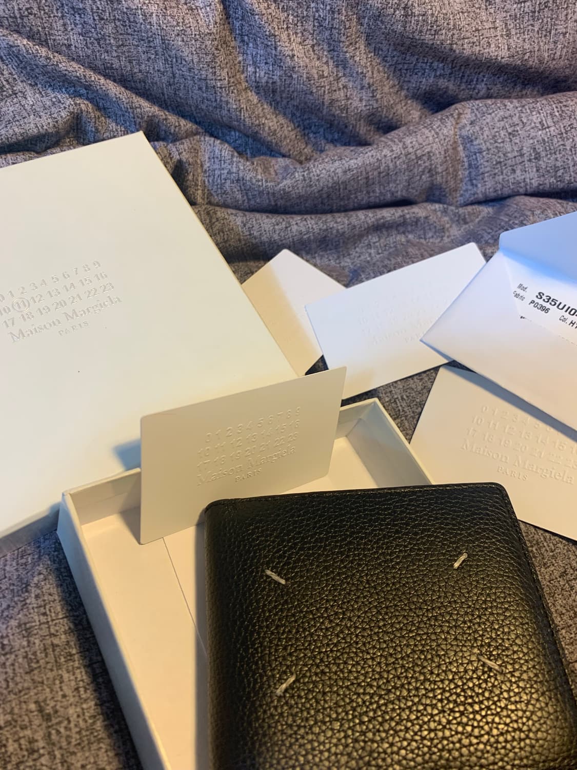 마르지엘라 포스티치 반지갑 풀 셋 팝니다. 상품이미지3