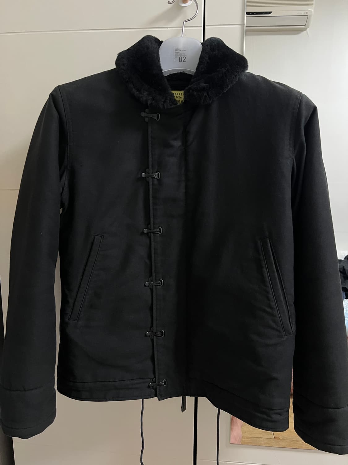 택포39) 버즈릭슨 윌리엄깁슨 후크 덱 자켓 블랙 S 상품이미지1