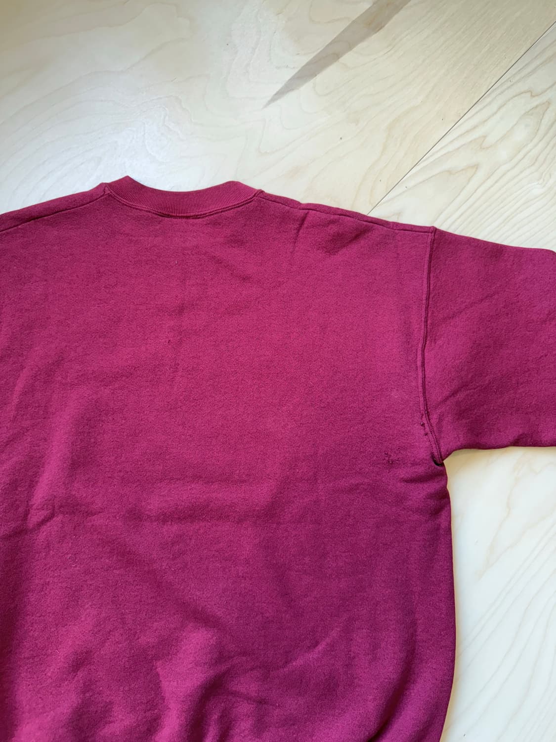 Vintage Burgundy Sweat shirt 상품이미지7