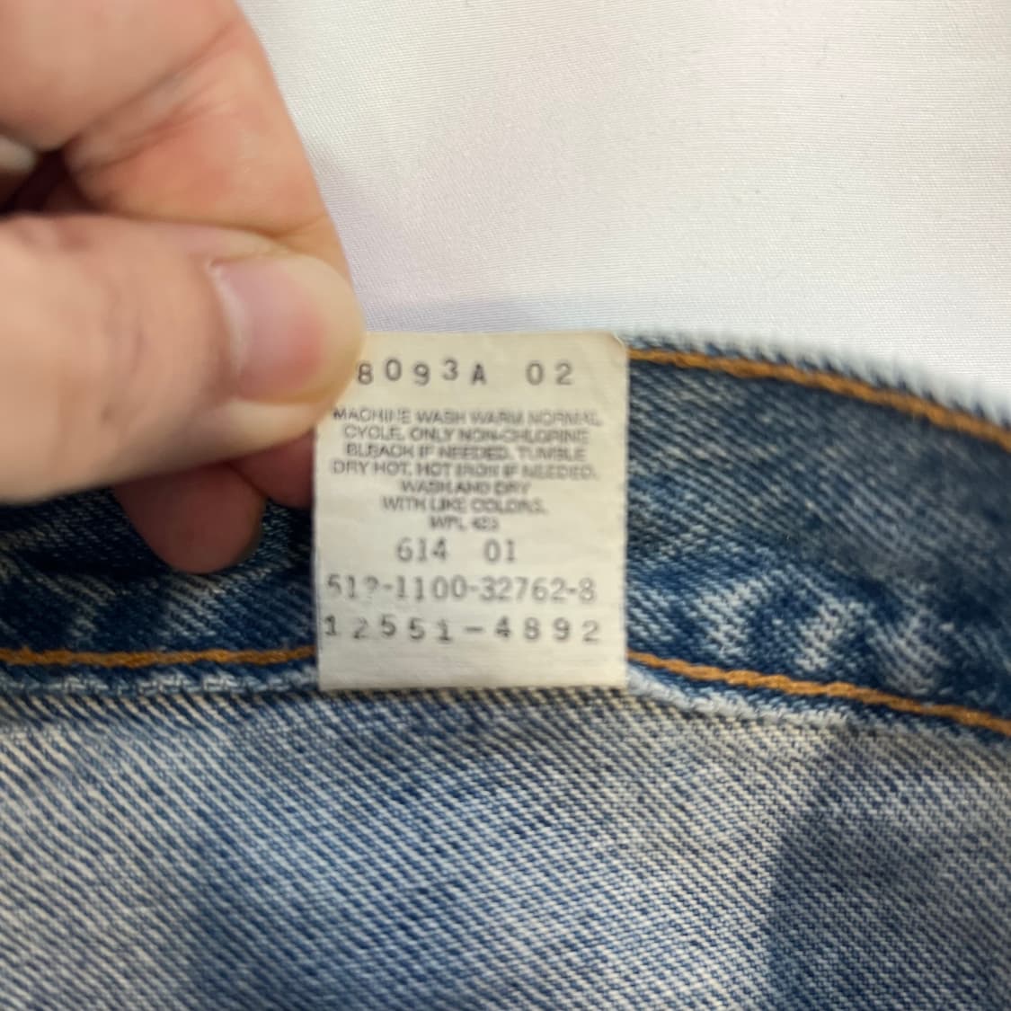 [M]00s USA 리바이스 550 릴렉시드핏 테이퍼드 데님팬츠 상품이미지5