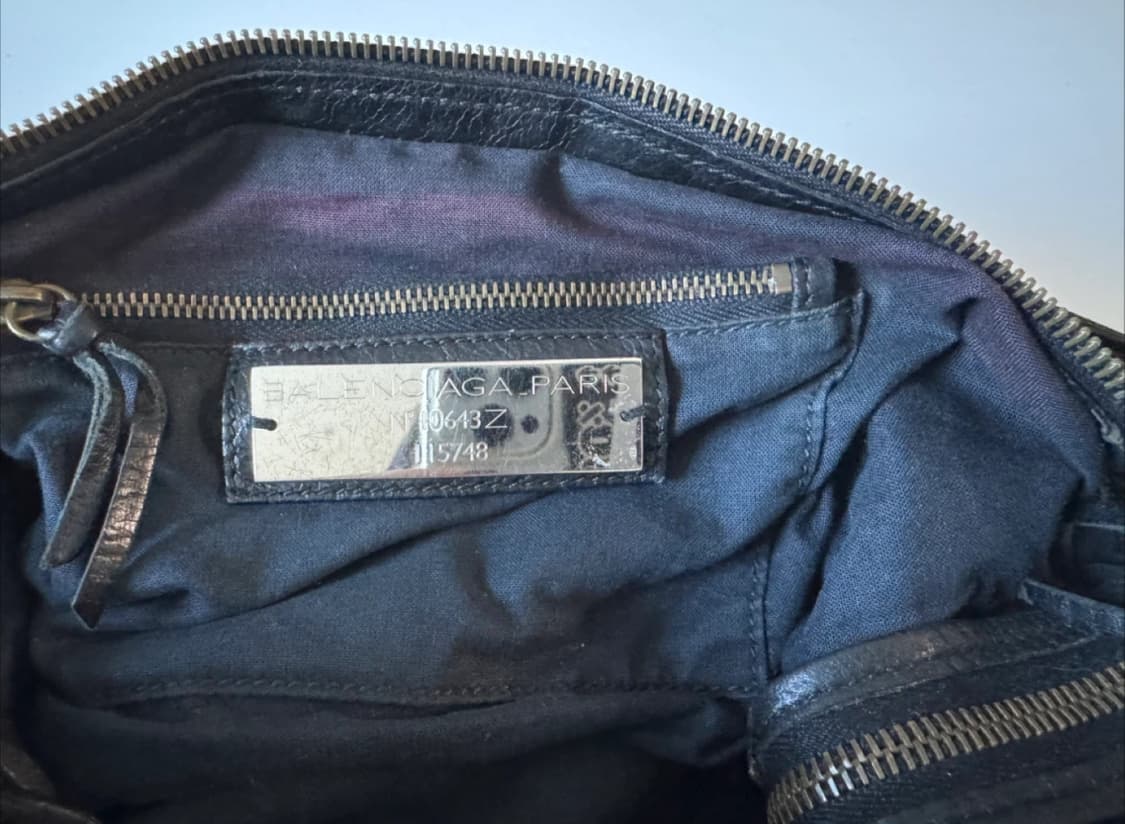 발렌시아가 시티백 블랙 모터백 S 상품이미지9