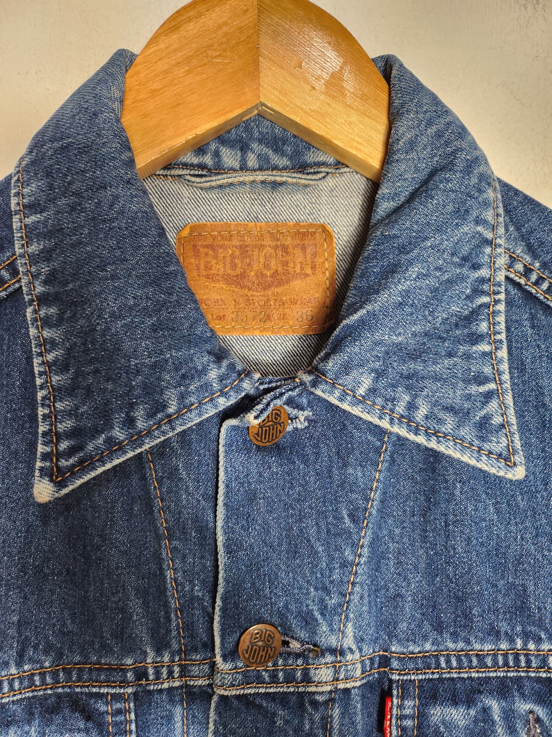 빅존 데님 트러커 자켓 상품이미지3