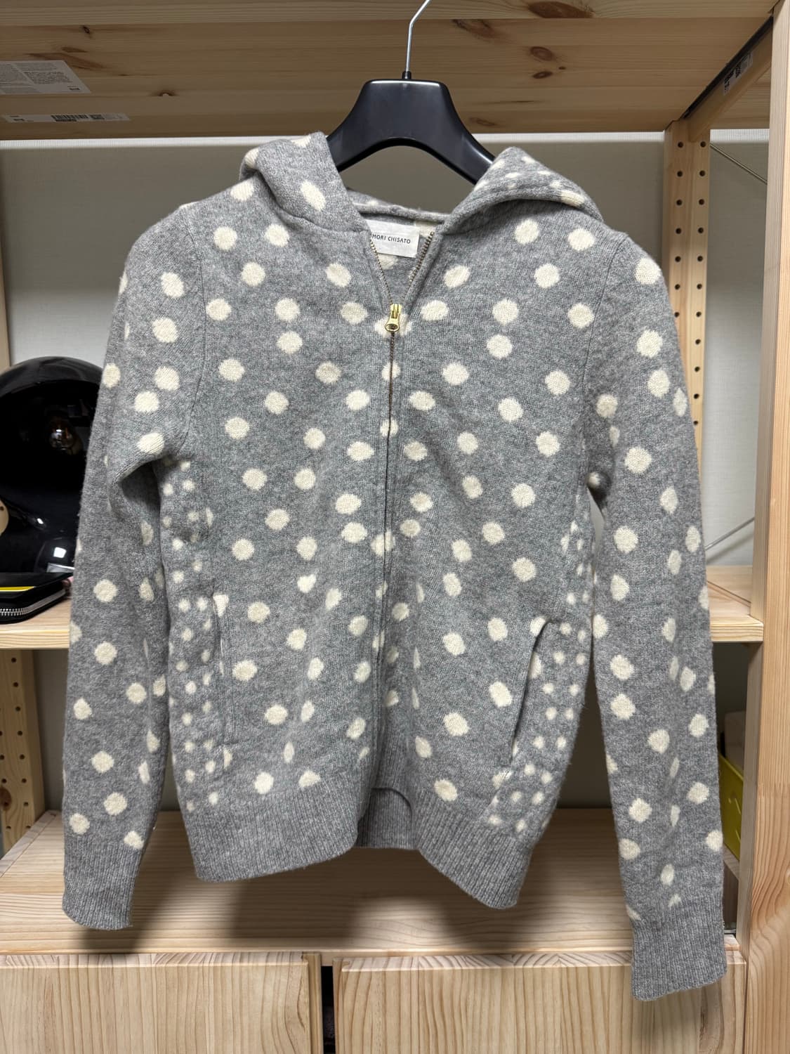 Tsumori Chisato 츠모리 치사토 도트 울 집업 상품이미지1