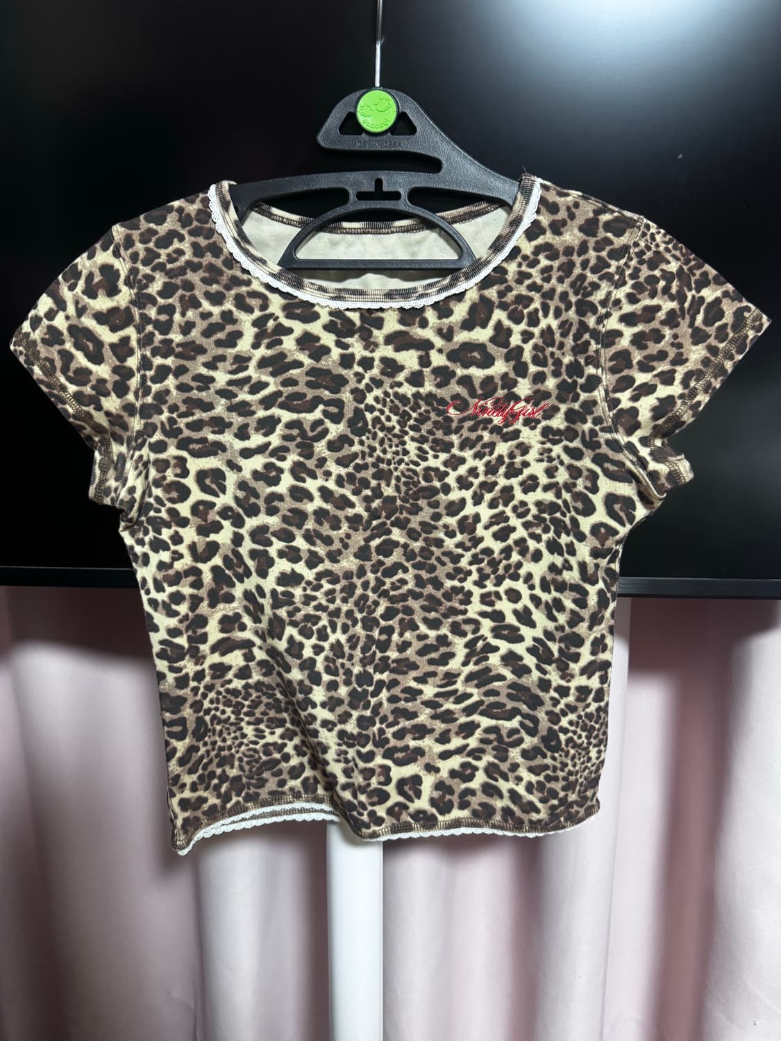 9090girl 레오파드 티셔츠 상품이미지1