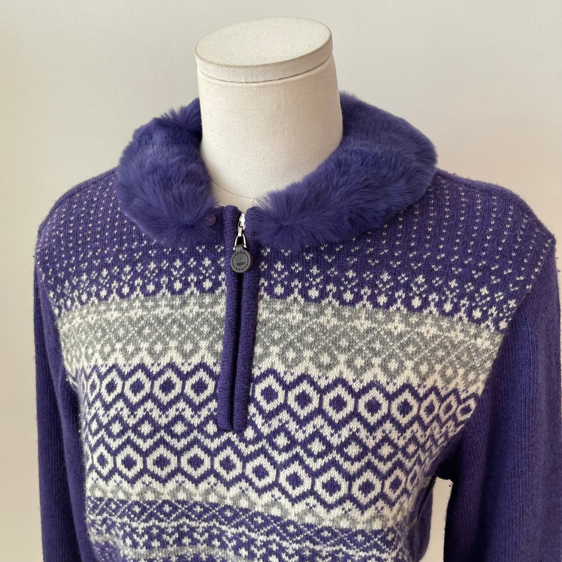 SGF 슈페리어 토끼털 여성 방풍 울니트 100 상품이미지2