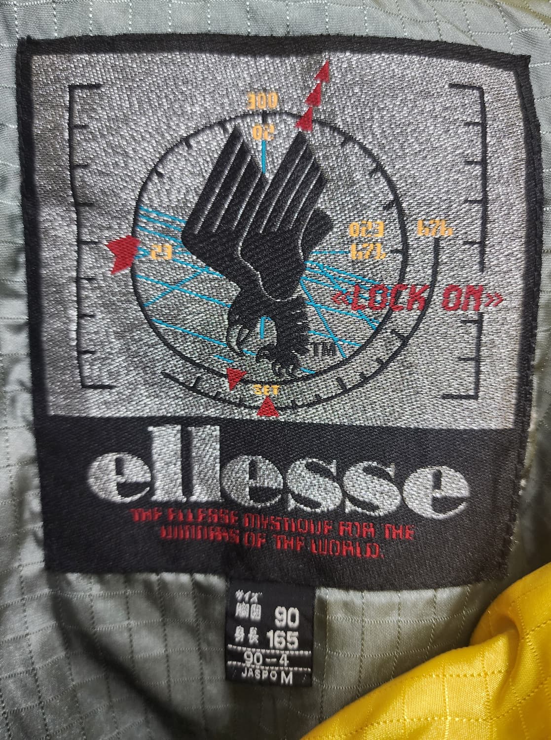 엘레쎄 LOCK ON 빈티지 스키복 스노우보드복 90 올드스쿨 스노보드복 상품이미지5