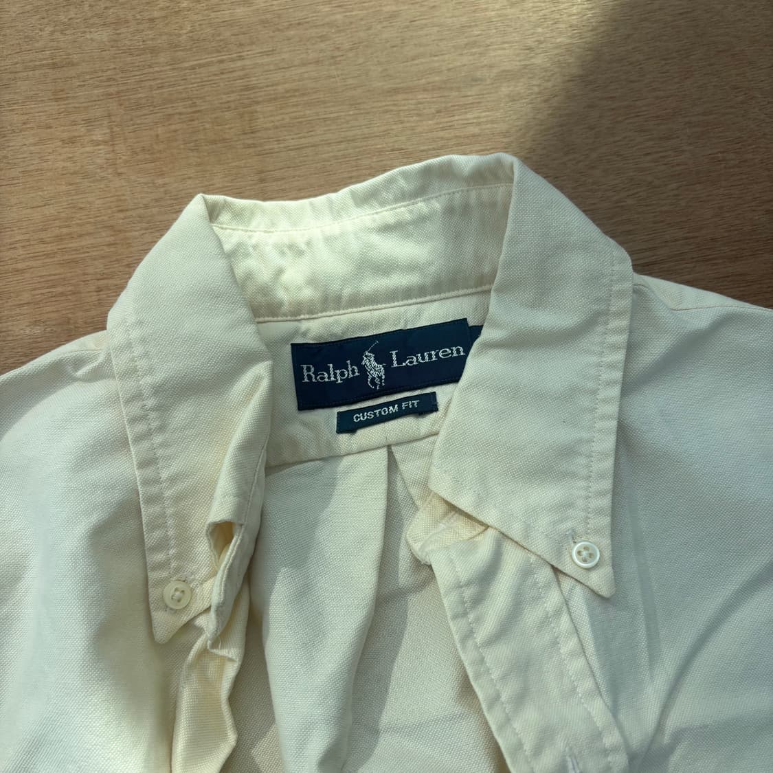 Polo Ralph Lauren Light Yellow shirt 상품이미지4