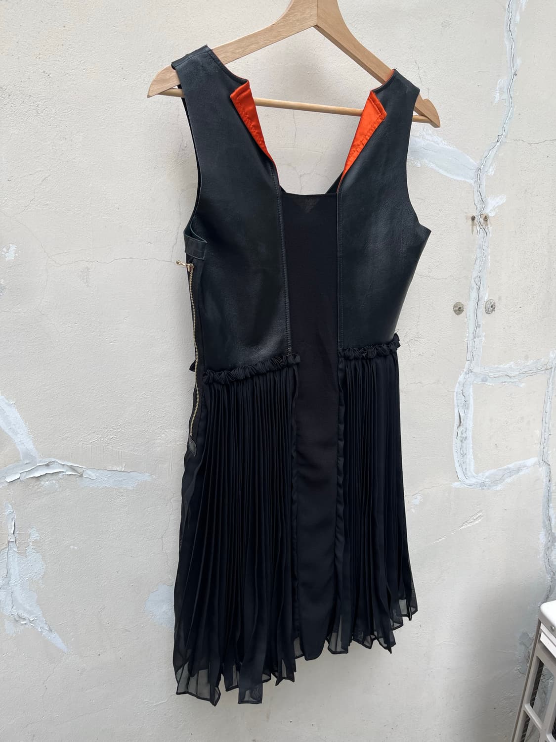 레더 드레스 상품이미지4