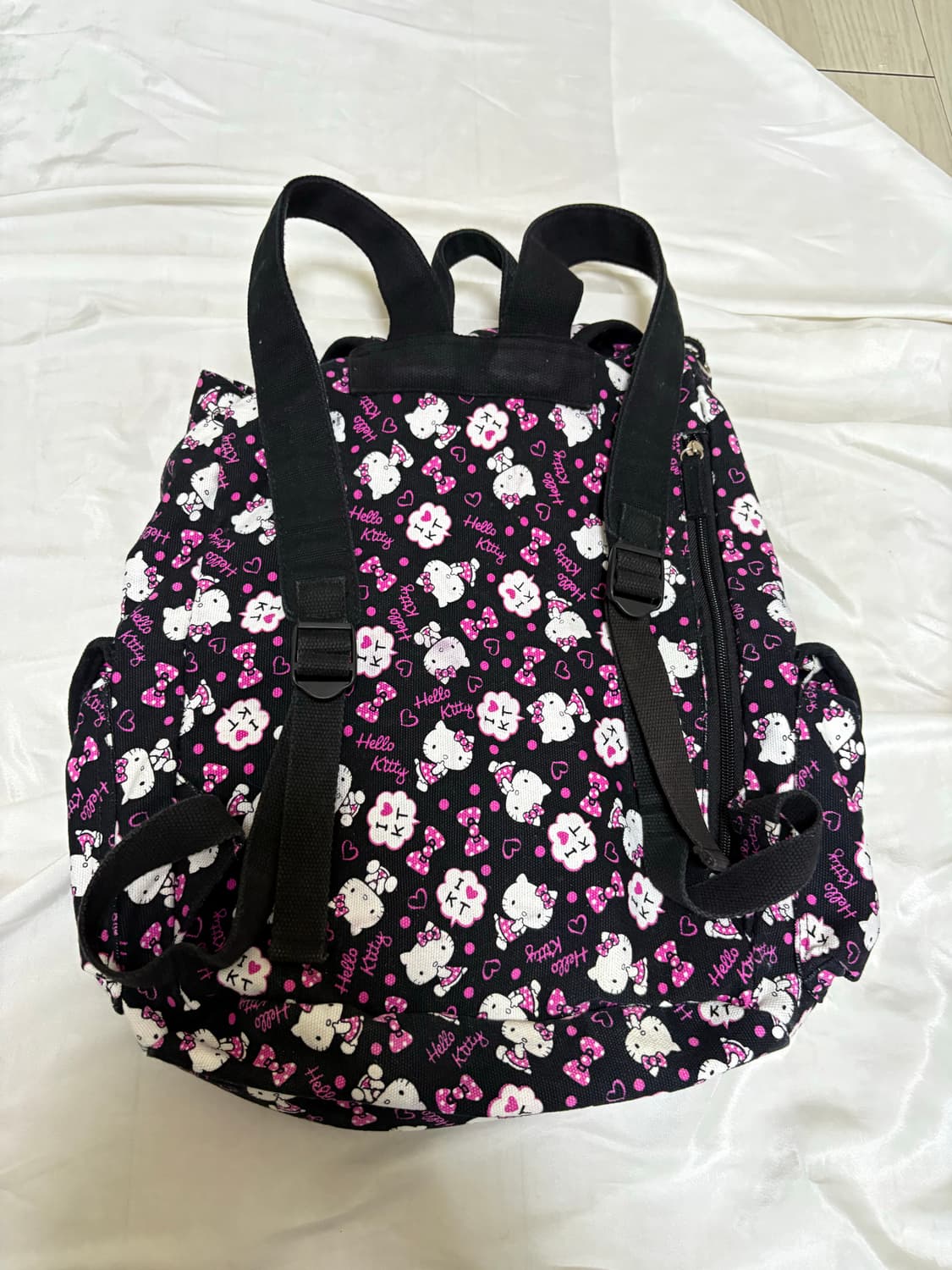 블랙 키티 도트 백팩 상품이미지8