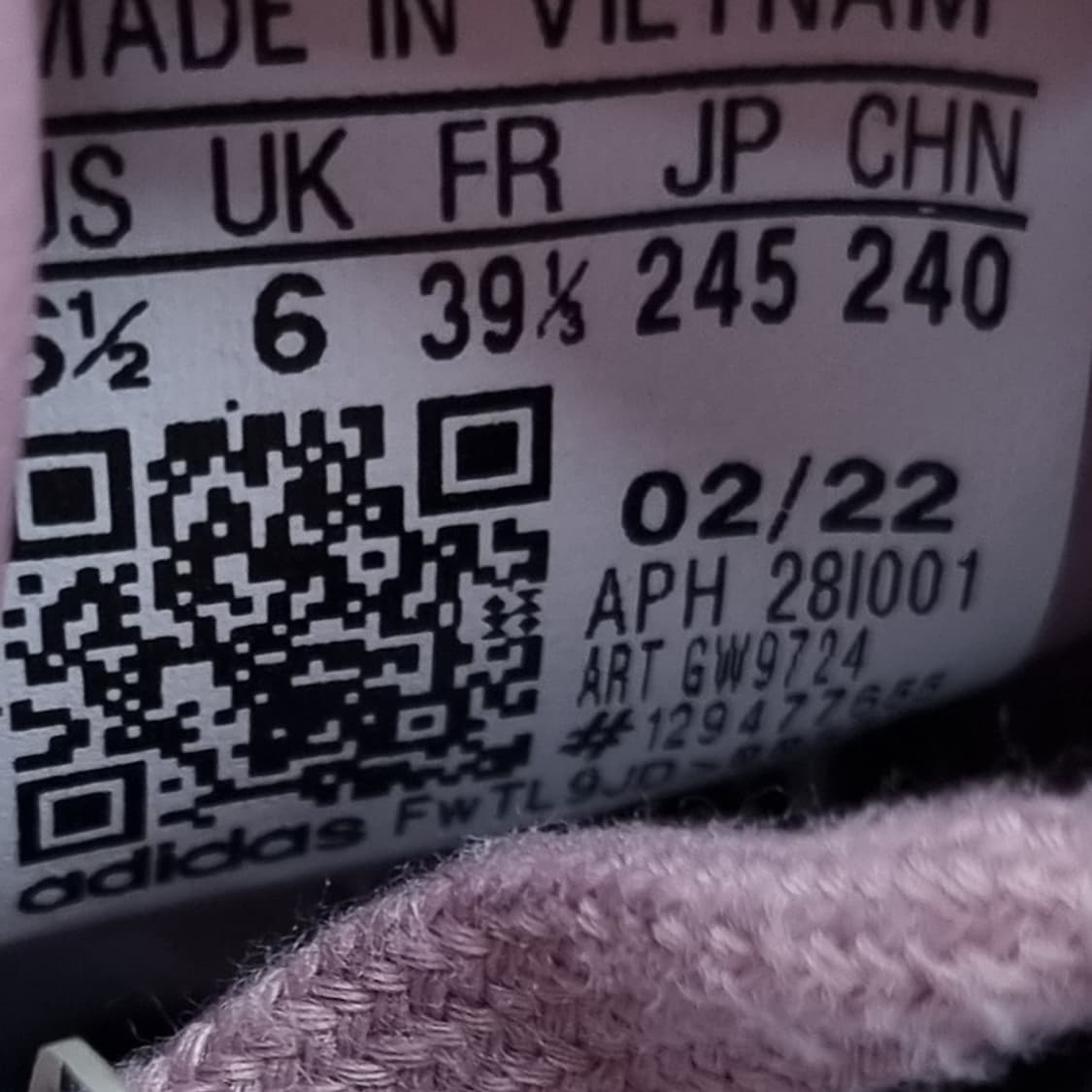 아디다스 스탠 스미스 퍼플 스웨이드245 상품이미지6