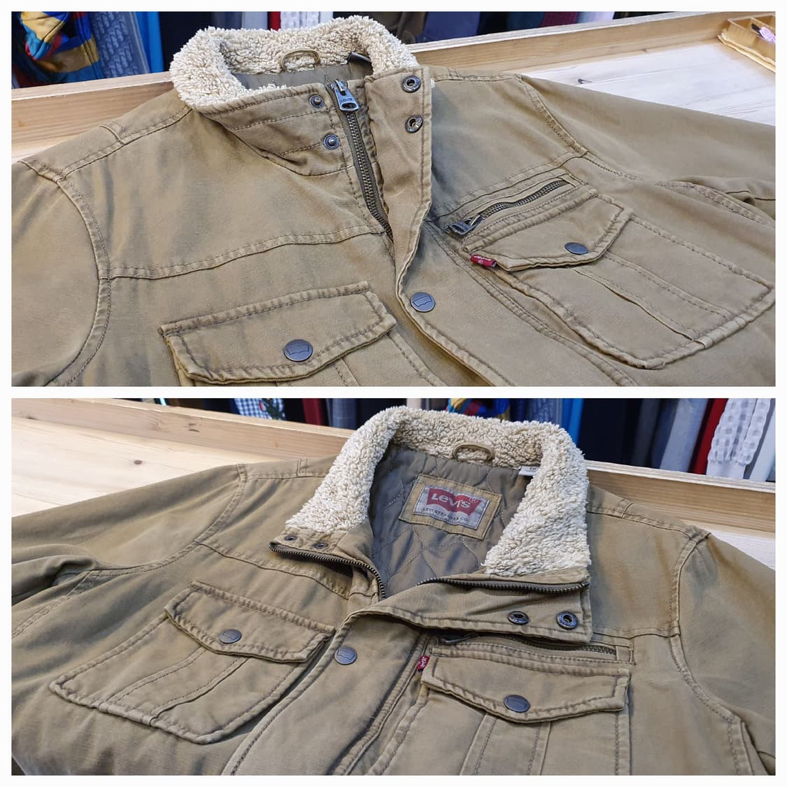 95.리바이스 쉐르파 자켓(남성) 상품이미지4