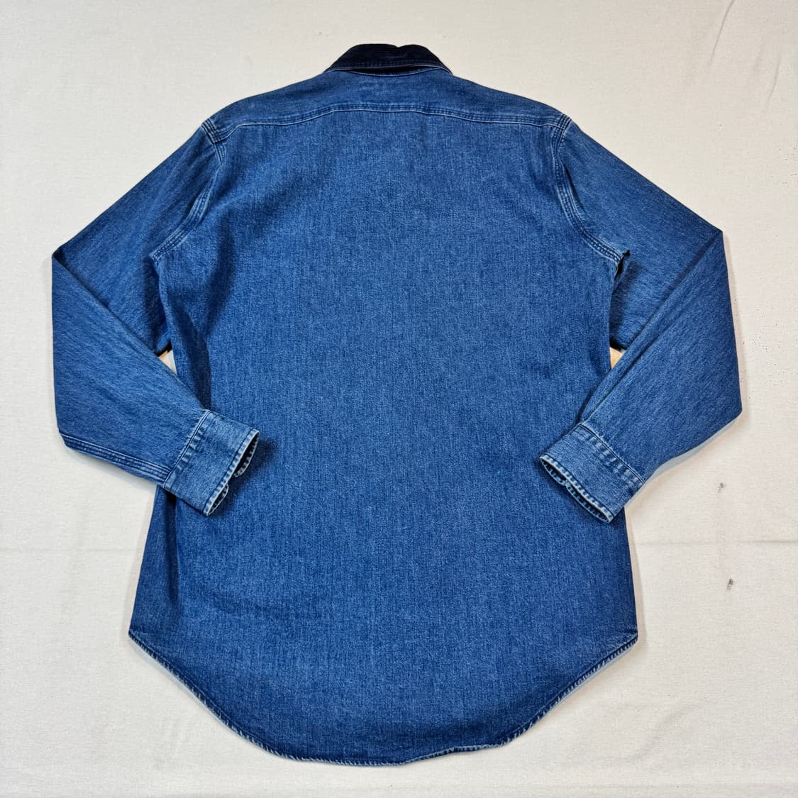 S) 폴로 랄프로렌 코듀로이 배색 데님 던가리 워크 셔츠 상품이미지4