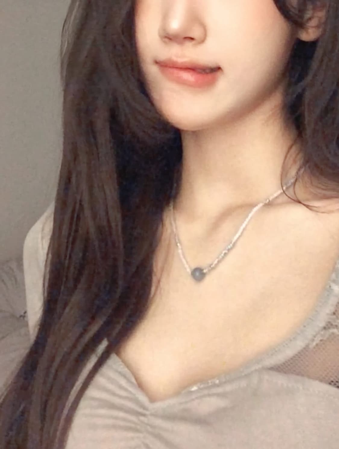 ꧁Blue Arcade Bead Necklace꧂비즈목걸이 상품이미지3