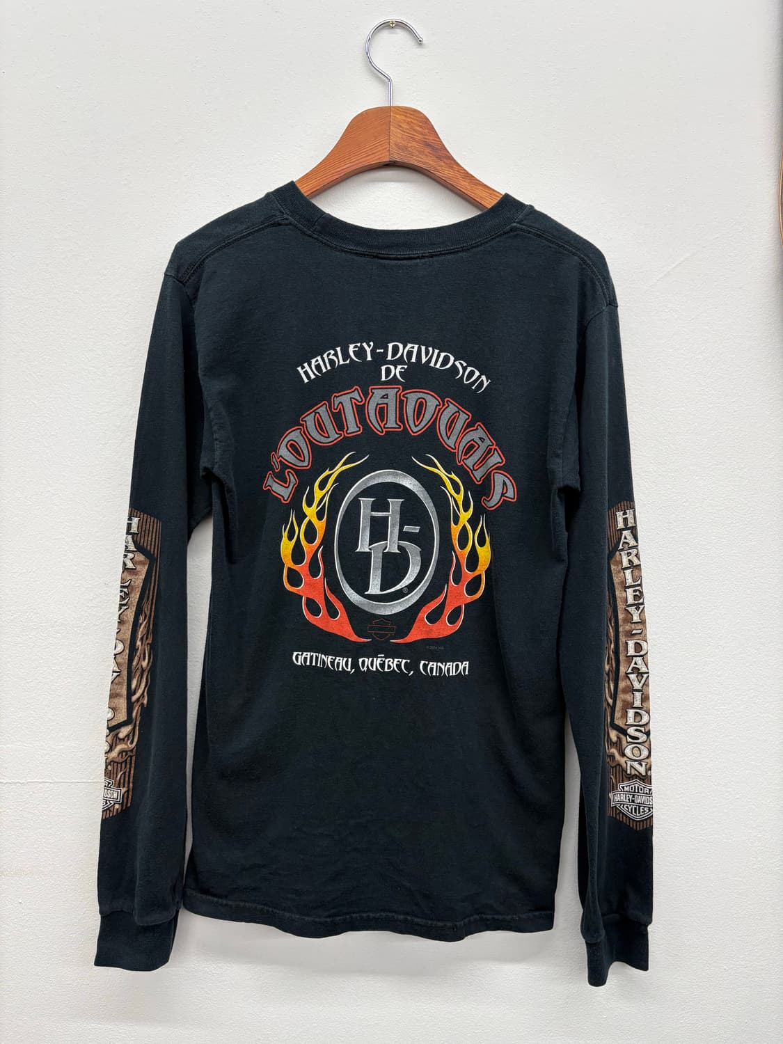 Harley Davidson 할리데이비슨 프린팅 로고 슬리브리스 상품이미지5