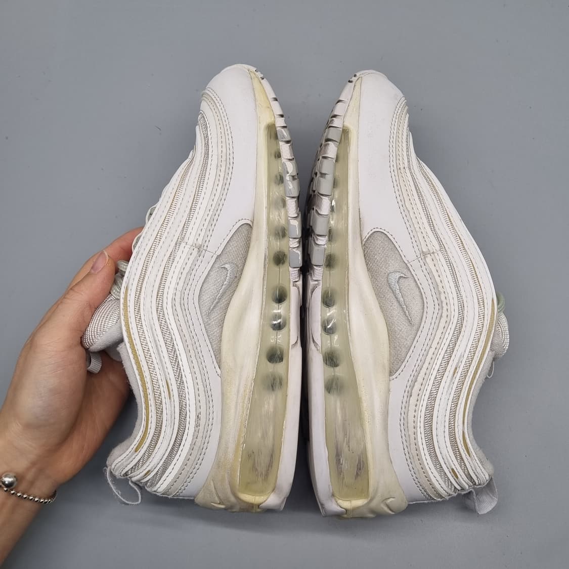 나이키 에어맥스 97 화이트 운동화225 상품이미지5