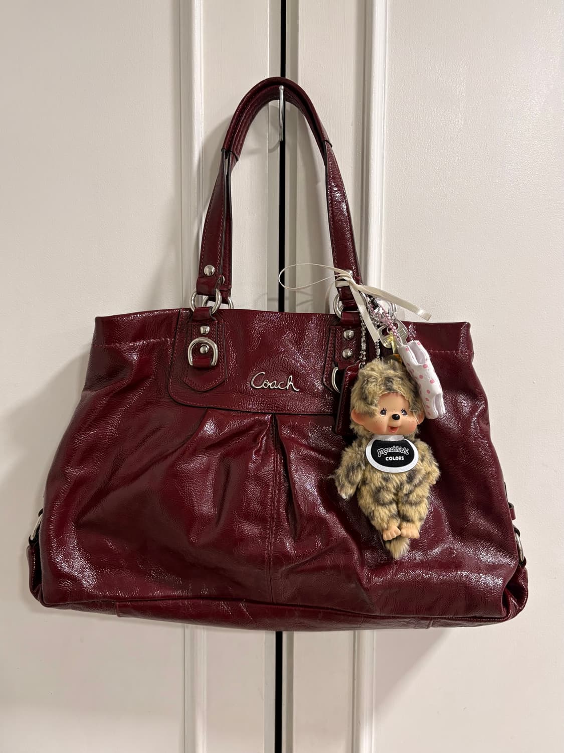 Coach red shoulder bag 상품이미지3