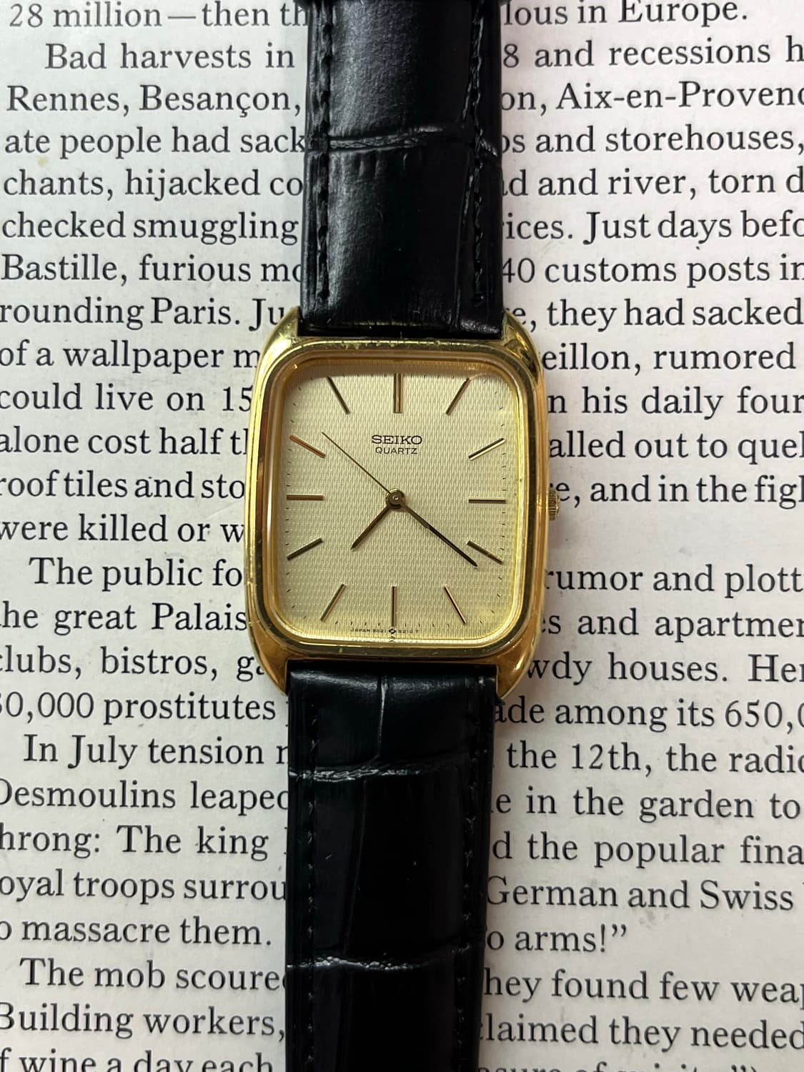 Vintage Seiko Quartz Chariot Tank Watch 상품이미지2