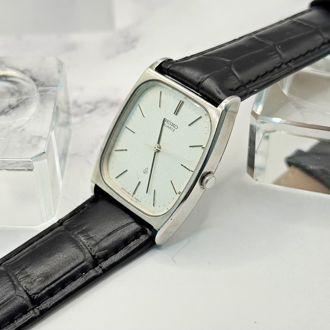  80s90s 빈티지 세이코 탱크 타입 스퀘어 워치 상품이미지2