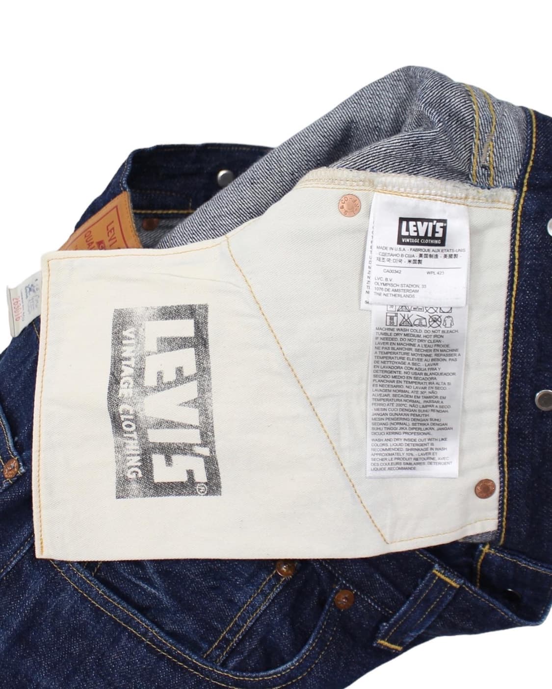 [33.5] LVC 33501 리바이스 셀비지 콘밀 상품이미지5