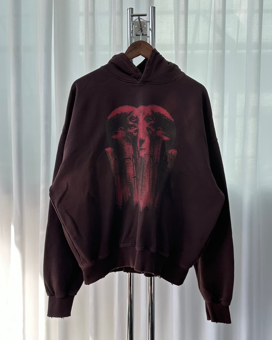 [L-XL]언더마이카 퍼디션 오글레베일 후드 옥스 블러드 22FW 상품이미지2