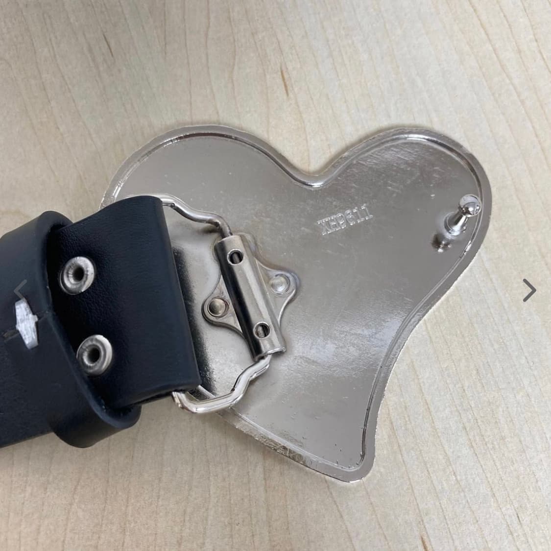 비비안웨스트우드 아카이브 orb 하트 버클 벨트 상품이미지3