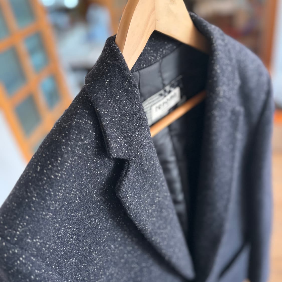 레노마 슬림핏 자켓 FW 독특한 질감 95 다크네이비 콤비 상품이미지7