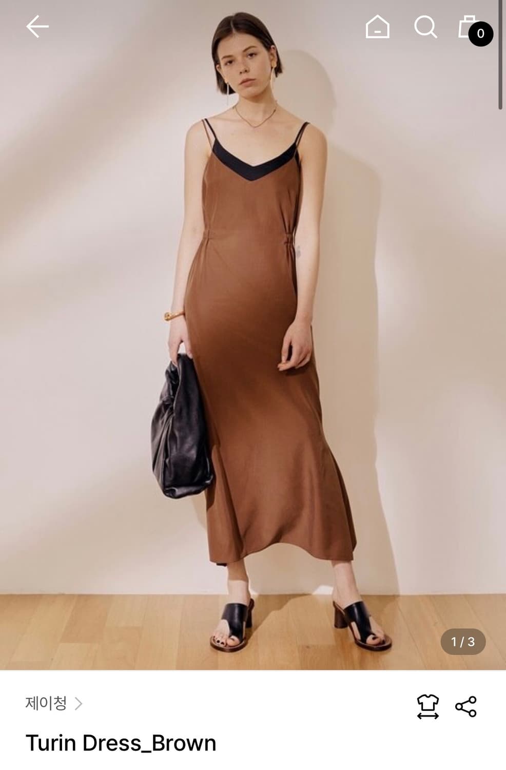 (1회착용)제이청 튜린 슬립 롱원피스 Turin Dress 상품이미지1