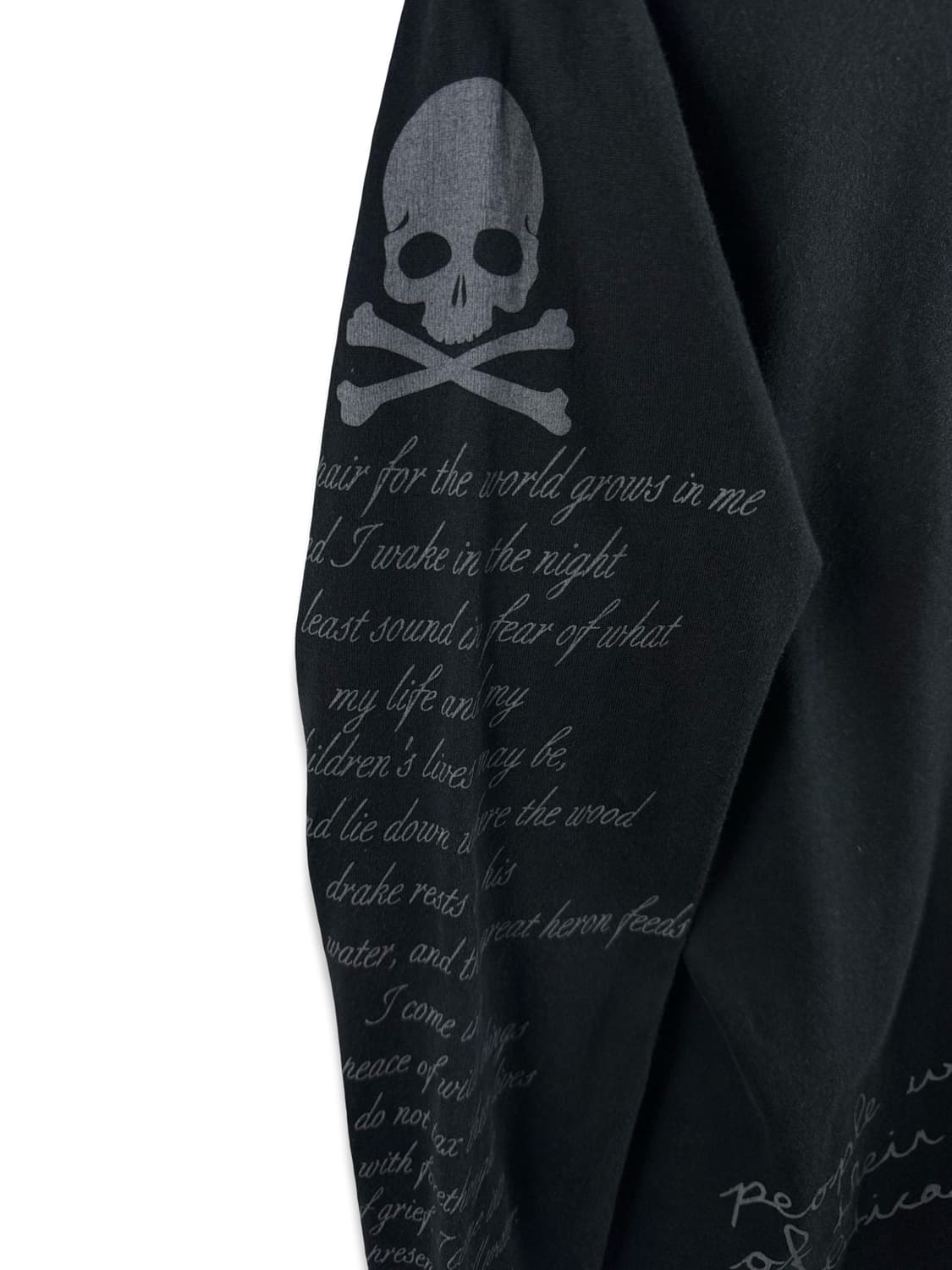JPN 펑크 스컬 Y2K 마리아 롱슬리브2395 상품이미지5
