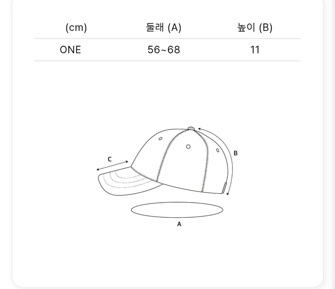 단톤 6패널 볼캡 블랙 새상품 상품이미지4