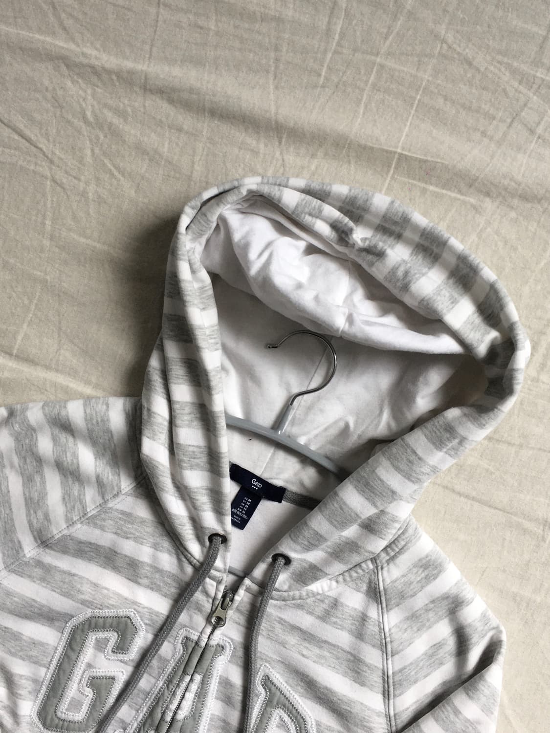 갭 스트라이프 후드집업 상품이미지4