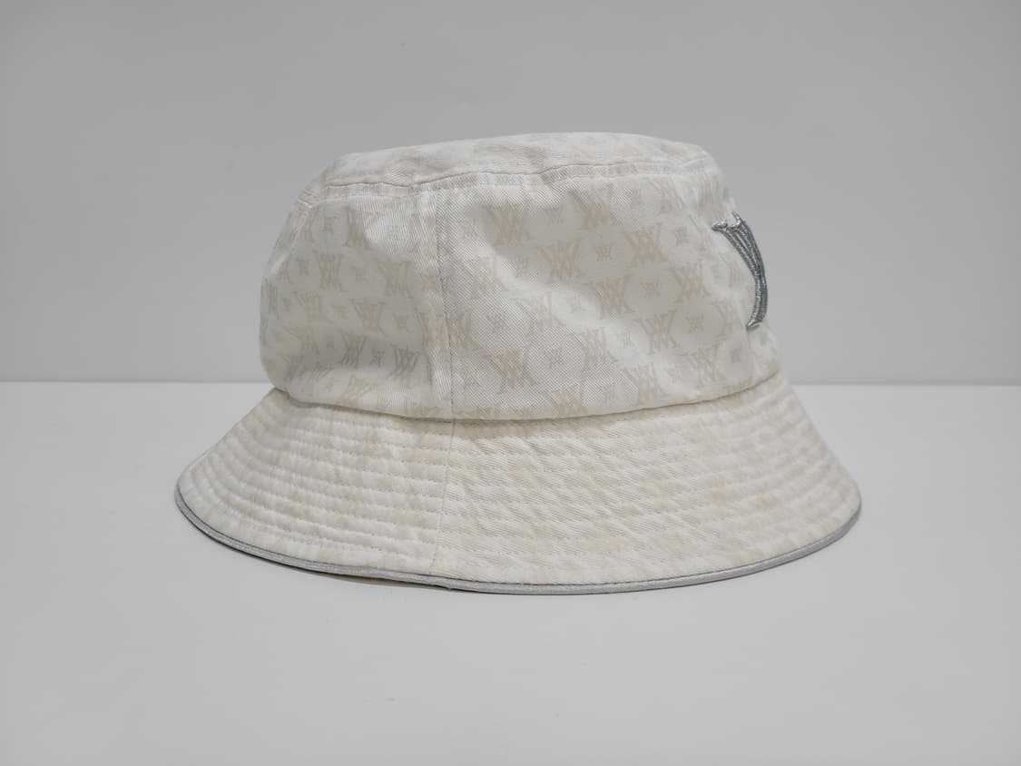 ANEW 22SS 어뉴 골프 모노그램 라운드 테이핑 버킷햇 / 여 F 상품이미지3