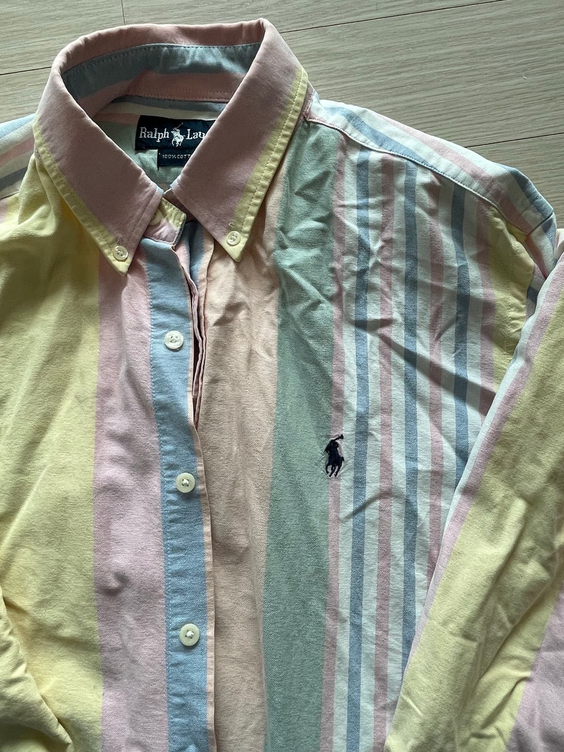 폴로 랄프로렌 스트라이프 컬러셔츠 상품이미지1