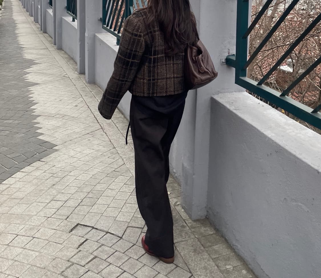 cos 울 트라우저 다크브라운 34 상품이미지2